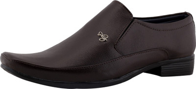 sketch sole brown formal 121 Slip On For Men(Brown
