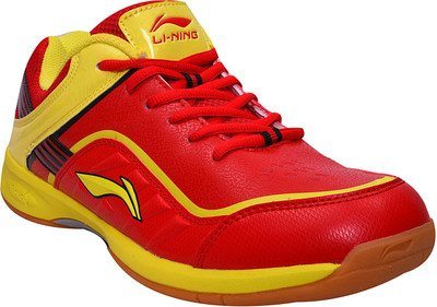 Li-Ning Play Micro Fibre Midsole Phylon AYTK109-2 Badminton Shoes For Men(Red, Yellow
Li-Ning Play Micro Fibre Midsole Phylon AYTK109-2 Badminton Shoes For Men(Red, Yellow
