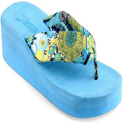 Vaniya Slippers, Blue