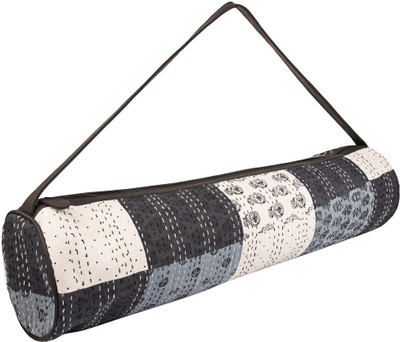 JaipurSe Premium Designer Artisan made Kantha stitch Full-Zip Yoga Exercise Mat Carry Bag with Multi-Functional Storage Pockets Yoga Mat Bag(Black, Sling Bag
JaipurSe Premium Designer Artisan made Kantha stitch Full-Zip Yoga Exercise Mat Carry Bag with Multi-Functional Storage Pockets Yoga Mat Bag(Black, Sling Bag