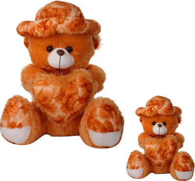 ATTRACTIVE 3 FEET SEATING CAP & HEART TEDDY BEAR WITH 1 FEET TEDDY BEAR - 85 cm(Brown)
ATTRACTIVE 3 FEET SEATING CAP & HEART TEDDY BEAR WITH 1 FEET TEDDY BEAR - 85 cm(Brown)