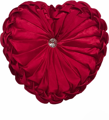 HTD Smoking Heart Cushion - 30 cm(Dark Pink)