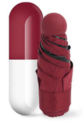 Home Story Deal Bugs Designer Ultra Mini UV Coated 4-Fold Travel Capsule Umbrella, 100 cm Sangria Red Color Umbrella(Red)
Home Story Deal Bugs Designer Ultra Mini UV Coated 4-Fold Travel Capsule Umbrella, 100 cm Sangria Red Color Umbrella(Red)