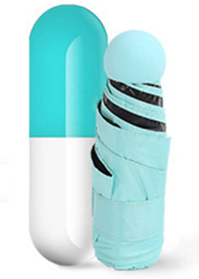 Home Story Deal Bugs Designer Ultra Mini UV Coated 4-Fold Travel Capsule Umbrella, 100 cm Paled Turquoise Color Umbrella(Blue)
Home Story Deal Bugs Designer Ultra Mini UV Coated 4-Fold Travel Capsule Umbrella, 100 cm Paled Turquoise Color Umbrella(Blue)