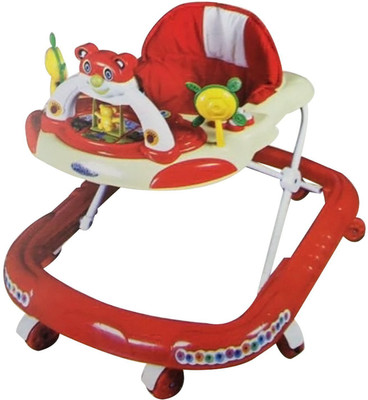 Generic Musical Activity Walker With Parent Rod(Red)