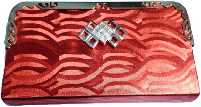 HELE Casual Red Clutch