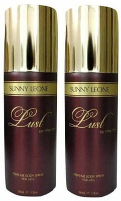 Sunny Leone Two Lust Brown Perfume Body Spray Combo for Men Perfume Body Spray - For Men(300 ml, Pack of 2)
Sunny Leone Two Lust Brown Perfume Body Spray Combo for Men Perfume Body Spray - For Men(300 ml, Pack of 2)