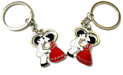 GoNITEO Couple I Love You Key Chain