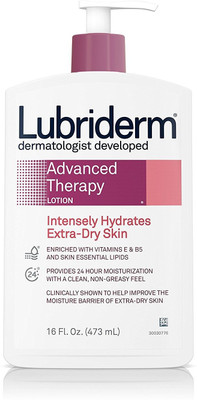 Lubriderm Advanced Therapy Lotion, Intensely hydrates Extra-dry Skin - 473ml (16oz)(473 ml)
Lubriderm Advanced Therapy Lotion, Intensely hydrates Extra-dry Skin - 473ml (16oz)(473 ml)