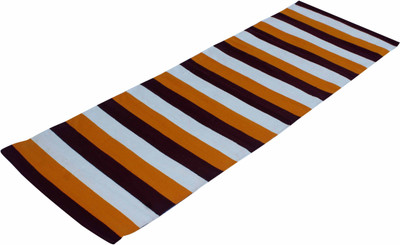 Ryan Anti-Skid Rubber Coated Cotton Handwoven Yoga / Exercise Mat Multicolor 3 mm Yoga Mat, Brown;white
Ryan Anti-Skid Rubber Coated Cotton Handwoven Yoga / Exercise Mat Multicolor 3 mm Yoga Mat, Brown;white