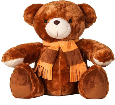 ToynJoy Sitting Cute Beautiful Plush Chocolate Brown Teddy Bear with Designed Muffler - 75 cm(Chocolate Brown)
ToynJoy Sitting Cute Beautiful Plush Chocolate Brown Teddy Bear with Designed Muffler - 75 cm(Chocolate Brown)