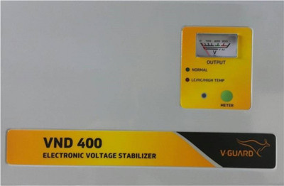 V-Guard VND400 (Grey) "Heavy Duty & Top Quality" Voltage Stabilizer for 1.5 Tonn AC(Multiolor)
V-Guard VND400 (Grey) "Heavy Duty & Top Quality" Voltage Stabilizer for 1.5 Tonn AC(Multiolor)