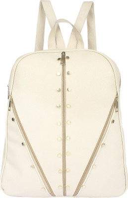Elli Fashion EF_BP_White12 Backpack(White, 10 inch)