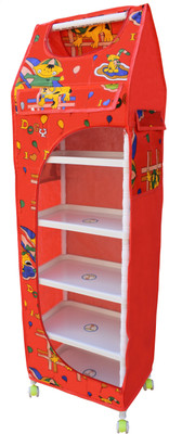 Flipzon Foldable 6 Shelve Multipurpose Toy Box(Dogy) PVC Collapsible Wardrobe(Finish Color - Red)
Flipzon Foldable 6 Shelve Multipurpose Toy Box(Dogy) PVC Collapsible Wardrobe(Finish Color - Red)
