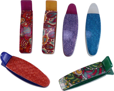 Saamarth Impex Printed Multicolor Hair Clips , Woman Hair Accessories For Long Short Pony-Set Of 6 Piece Banana Clip(Multicolor)
Saamarth Impex Printed Multicolor Hair Clips , Woman Hair Accessories For Long Short Pony-Set Of 6 Piece Banana Clip(Multicolor)