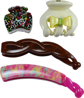 Saamarth Impex New Fashion Simple Hair Clip Hair Claw Hair accessories for Women Hair -4 Piece Hair Clip(Multicolor)
Saamarth Impex New Fashion Simple Hair Clip Hair Claw Hair accessories for Women Hair -4 Piece Hair Clip(Multicolor)
