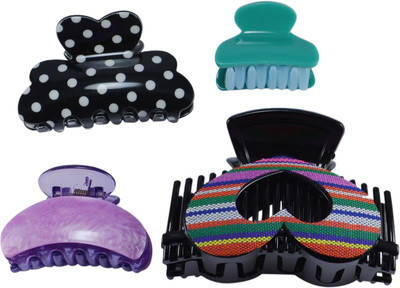 Saamarth Impex Multi color Printed Clutcher & Jaw 4 Different Design Hair Accessories Hair Claw(Multicolor)
Saamarth Impex Multi color Printed Clutcher & Jaw 4 Different Design Hair Accessories Hair Claw(Multicolor)