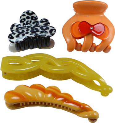 Saamarth Impex Multi color Printed Clutcher 3 Different Design Hair Accessories Set Of 4 Piece Hair Clip(Multicolor)
Saamarth Impex Multi color Printed Clutcher 3 Different Design Hair Accessories Set Of 4 Piece Hair Clip(Multicolor)