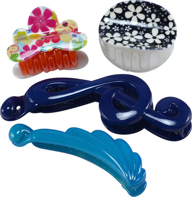 Saamarth Impex Premium Quality Hair Clip / Clutcher For Women Latest Designs Clips,Daily Wear Hair Accessories-4 Piece Hair Clip(Multicolor)
Saamarth Impex Premium Quality Hair Clip / Clutcher For Women Latest Designs Clips,Daily Wear Hair Accessories-4 Piece Hair Clip(Multicolor)