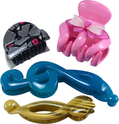 Saamarth Impex Designer Multi-Colour Plastic Hair Clutchers/ Hair Clips for Girls and Women (Combo of 4 Hair Claws) Hair Clip(Multicolor)
Saamarth Impex Designer Multi-Colour Plastic Hair Clutchers/ Hair Clips for Girls and Women (Combo of 4 Hair Claws) Hair Clip(Multicolor)