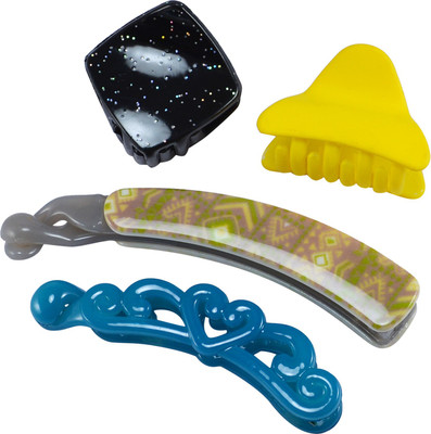 Saamarth Impex Designer Multi-Colour Plastic Hair Clutchers/ Hair Clips for Girls and Women (Combo of 4 Hair Claws) Hair Clip(Multicolor)
Saamarth Impex Designer Multi-Colour Plastic Hair Clutchers/ Hair Clips for Girls and Women (Combo of 4 Hair Claws) Hair Clip(Multicolor)