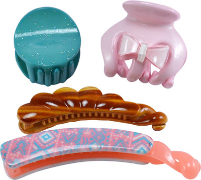 Saamarth Impex Premium Quality Hair Clip / Clutcher For Women Latest Designs Clips,Daily Wear Hair Accessories-4 Piece Hair Clip(Multicolor)
Saamarth Impex Premium Quality Hair Clip / Clutcher For Women Latest Designs Clips,Daily Wear Hair Accessories-4 Piece Hair Clip(Multicolor)