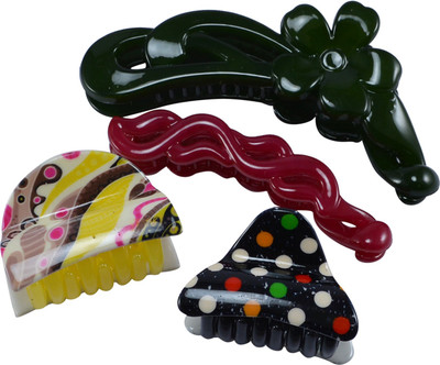 Saamarth Impex Claw Hair Clips, Small Size, Big Size Designer, Assorted Colors, MultiPack-Set Of 4 Hair Clip(Multicolor)
Saamarth Impex Claw Hair Clips, Small Size, Big Size Designer, Assorted Colors, MultiPack-Set Of 4 Hair Clip(Multicolor)