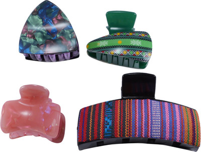Saamarth Impex Premium Quality Hair Clip / Clutcher For Women Latest Designs Clips,Daily Wear Hair Accessories-4 Piece Hair Claw(Multicolor)
Saamarth Impex Premium Quality Hair Clip / Clutcher For Women Latest Designs Clips,Daily Wear Hair Accessories-4 Piece Hair Claw(Multicolor)