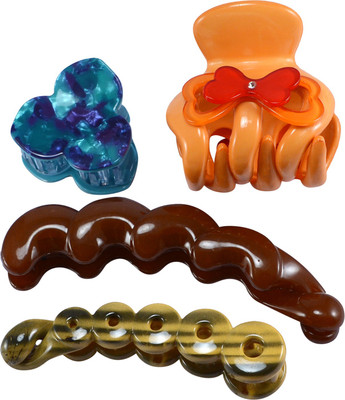 Saamarth Impex 2018 New Fashion Simple Hair Clip Hair Claw Hair accessories for Women Hair -4 Piece Hair Clip(Multicolor)
Saamarth Impex 2018 New Fashion Simple Hair Clip Hair Claw Hair accessories for Women Hair -4 Piece Hair Clip(Multicolor)