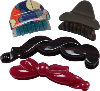 Saamarth Impex Designer Multi-Colour Plastic Hair Clutchers/ Hair Clips for Girls and Women (Combo of 4 Hair Claws) Hair Clip(Multicolor)
Saamarth Impex Designer Multi-Colour Plastic Hair Clutchers/ Hair Clips for Girls and Women (Combo of 4 Hair Claws) Hair Clip(Multicolor)
