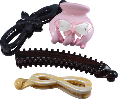 Saamarth Impex Various Design Multi Color Jaw Unit 4 Unit Hair Accessories, Hair Clips Hair Clip(Multicolor)
Saamarth Impex Various Design Multi Color Jaw Unit 4 Unit Hair Accessories, Hair Clips Hair Clip(Multicolor)
