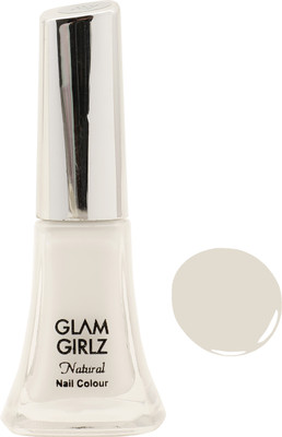 Glam Girlz nail polish White