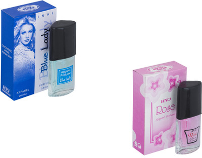 HVJ Combo Blue Lady-Rose-40ml Eau de Toilette - 40 ml(For Women)