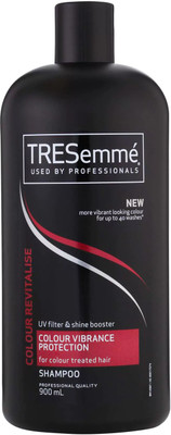 TRESemme UV filter & shine booster Colour treated Vibrance Protection Shampoo for colour treated hair - 900ml(900 ml)
TRESemme UV filter & shine booster Colour treated Vibrance Protection Shampoo for colour treated hair - 900ml(900 ml)