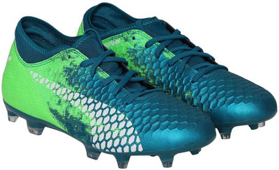 Puma FUTURE 18.4 FG AG Football Shoes For Men(Blue, Deep lagoon- white-green gecko
Puma FUTURE 18.4 FG AG Football Shoes For Men(Blue, Deep lagoon- white-green gecko