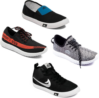 Asian Men Casual & Running Shoes Combo Pack of 4 Sneakers For Men(Blue, Black, Multicolor
Asian Men Casual & Running Shoes Combo Pack of 4 Sneakers For Men(Blue, Black, Multicolor