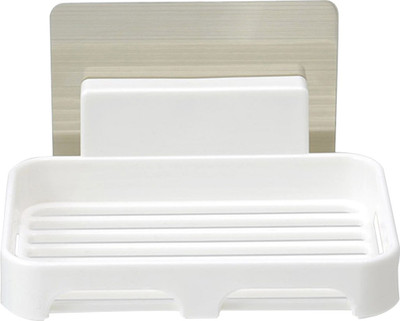 HOKIPO Magic Sticker Series Self-Adhesive Waterproof Kitchen Bathroom Soap Holder, Pack of 1(White)
HOKIPO Magic Sticker Series Self-Adhesive Waterproof Kitchen Bathroom Soap Holder, Pack of 1(White)