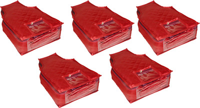 Funkroo High Quality Pack of 5 Satin 6inch Designer Blouse Cover Gift Organizer bag vanity pouch Keep saree/Suit/Travelling Pouch(Maroon)
Funkroo High Quality Pack of 5 Satin 6inch Designer Blouse Cover Gift Organizer bag vanity pouch Keep saree/Suit/Travelling Pouch(Maroon)