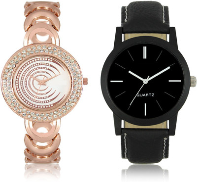 GSB Enterprise 5-202 New Style Combo Wtach Watch - For Couple