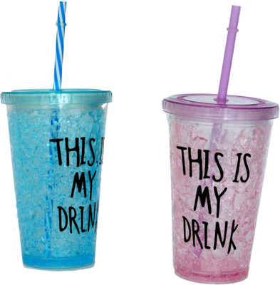 DINAARKAN COMBO OF FROSTY BLUE AND PURPLE TRANSPARENT GLASS WITH STRAW 450 ml 450 ml Sipper(Pack of 2, Blue, Purple)
DINAARKAN COMBO OF FROSTY BLUE AND PURPLE TRANSPARENT GLASS WITH STRAW 450 ml 450 ml Sipper(Pack of 2, Blue, Purple)