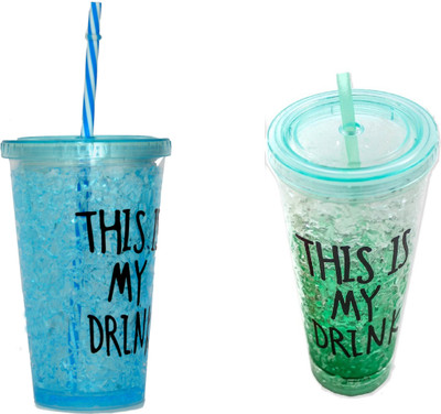 DINAARKAN COMBO OF FROSTY BLUE AND GREEN TRANSPARENT GLASS WITH STRAW 450 ml 450 ml Sipper(Pack of 2, Blue, Green)
DINAARKAN COMBO OF FROSTY BLUE AND GREEN TRANSPARENT GLASS WITH STRAW 450 ml 450 ml Sipper(Pack of 2, Blue, Green)