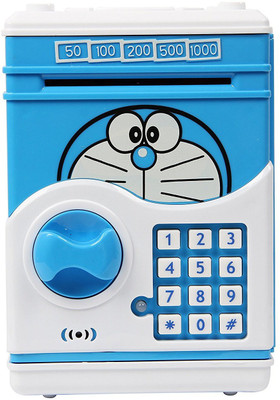 KIDLAND Speaking Money Safe For Kids with Smart Electronic Lock | Piggy Bank for Coin/Bills, Doraemon ATM Piggy Bank, Safe Bank Number Bank ( Blue ) Coin Bank(Blue)
KIDLAND Speaking Money Safe For Kids with Smart Electronic Lock | Piggy Bank for Coin/Bills, Doraemon ATM Piggy Bank, Safe Bank Number Bank ( Blue ) Coin Bank(Blue)