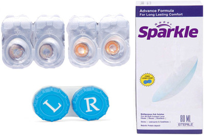Sparkle 2 Pair ( Hazel - Honey ) Zero Power Monthly Contact Lens(Zero Power, Multicolor, Pack of 2)
Sparkle 2 Pair ( Hazel - Honey ) Zero Power Monthly Contact Lens(Zero Power, Multicolor, Pack of 2)