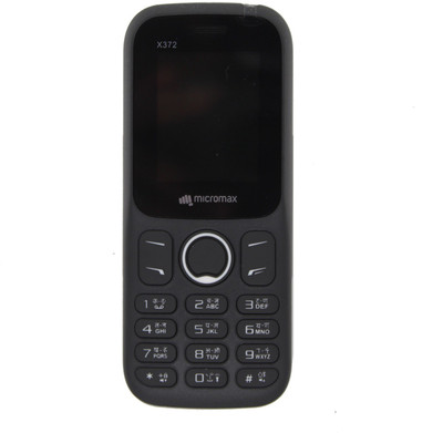 Micromax X372(Black & Grey)