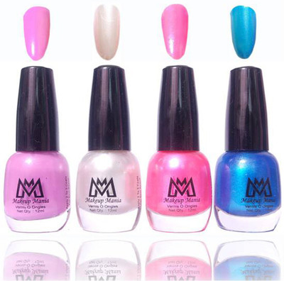 Makeup Mania Premium Collection Nail Polish - Combo of 4 Exclusive Nail Enamels - MM#44 Multicolor(Pack of 4)
Makeup Mania Premium Collection Nail Polish - Combo of 4 Exclusive Nail Enamels - MM#44 Multicolor(Pack of 4)