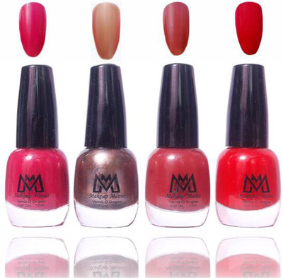 Makeup Mania Premium Collection Nail Polish - Combo of 4 Exclusive Nail Enamels - MM#49 Multicolor(Pack of 4)
Makeup Mania Premium Collection Nail Polish - Combo of 4 Exclusive Nail Enamels - MM#49 Multicolor(Pack of 4)