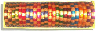 GOELX Designer Printed 24 Stylish Kada Bangles set - 24 kada Bangle Set - Design 1
GOELX Designer Printed 24 Stylish Kada Bangles set - 24 kada Bangle Set - Design 1