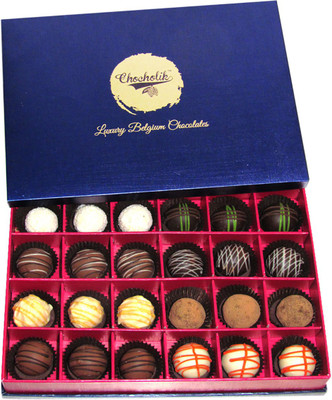 Chocholik Valentines Day Gift Box - Be My Valentine Forever Chocolate Box - 24Pc Truffles(288 g)
Chocholik Valentines Day Gift Box - Be My Valentine Forever Chocolate Box - 24Pc Truffles(288 g)