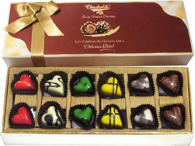 Chocholik Valentines Day Gift Box - All My Love is For You Chocolate Box - 12Pc Truffles(144 g)
Chocholik Valentines Day Gift Box - All My Love is For You Chocolate Box - 12Pc Truffles(144 g)