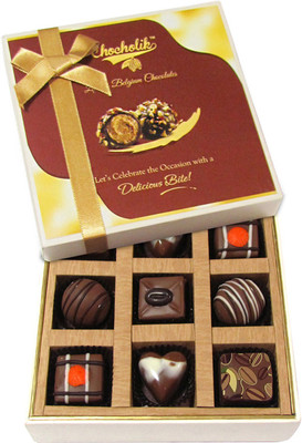 Chocholik Valentines Day Gift Box - You Fill My Heart With Love Chocolate Box - 9Pc Truffles(108 g)
Chocholik Valentines Day Gift Box - You Fill My Heart With Love Chocolate Box - 9Pc Truffles(108 g)